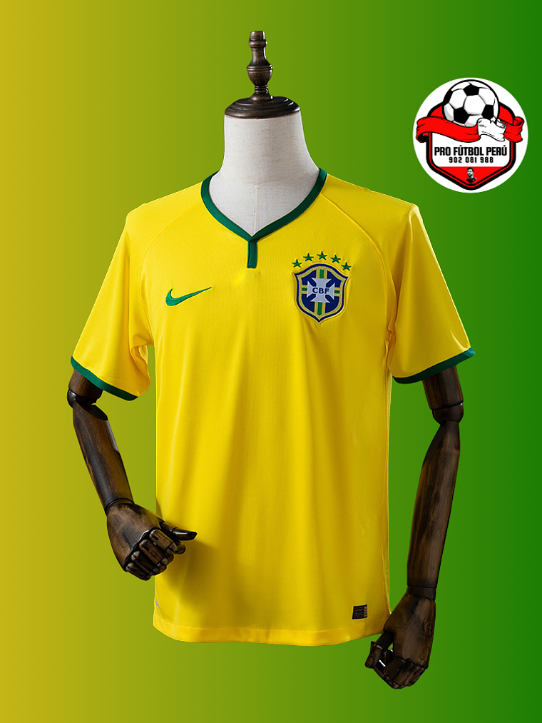 Camiseta local de Brasil copa del mundo 2014 1