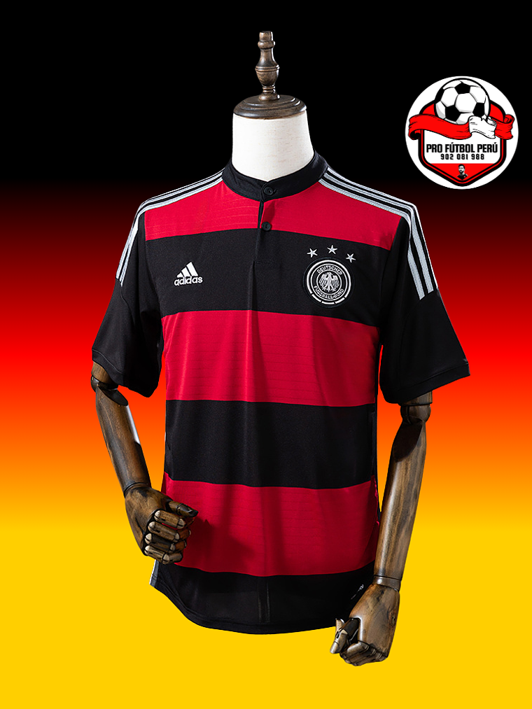 Camiseta visitante de Alemania Campeón del Mundo 2014 1
