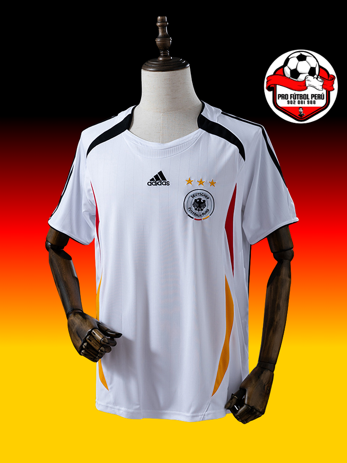 Camiseta local de Alemania copa del mundo 2006 1