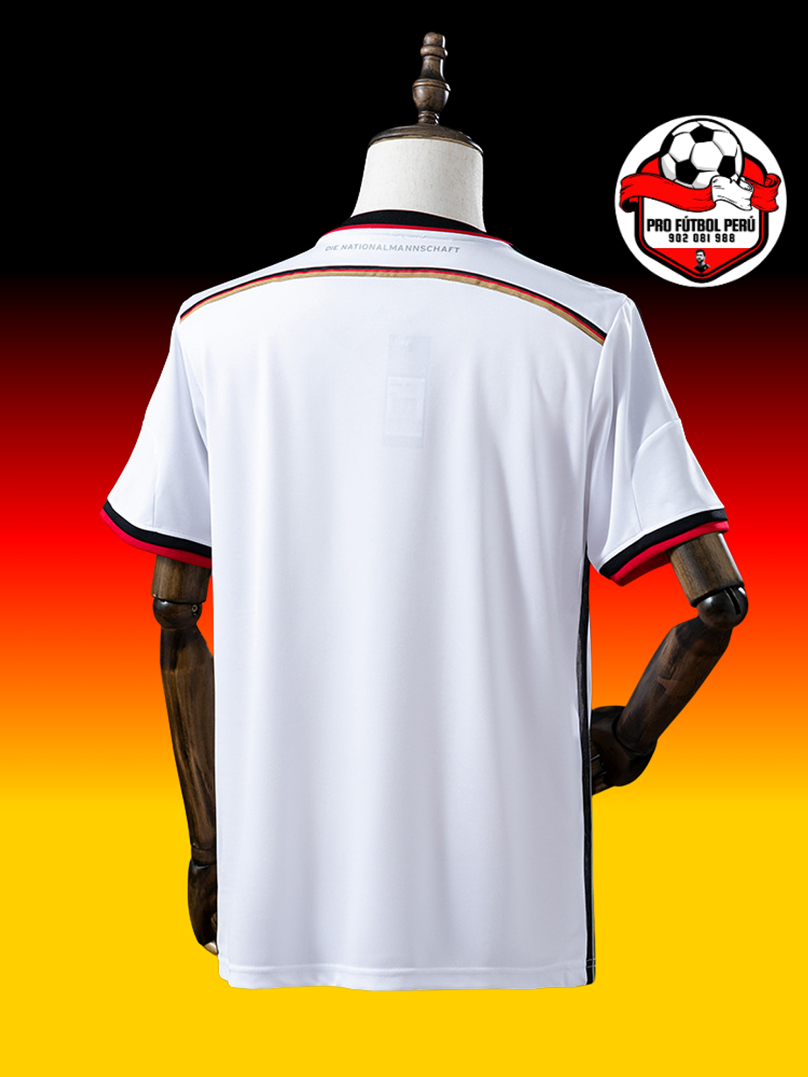 Camiseta local mde Alemania Campeón del Mundo 2014 2
