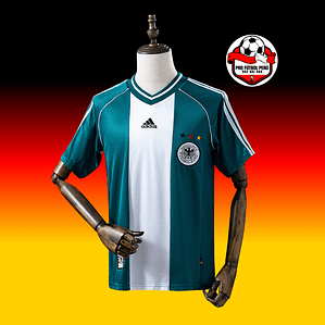 Camiseta visitante de Alemania copa del mundo 1998