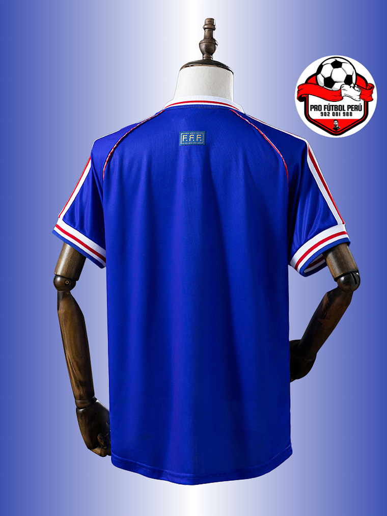 Camiseta local de Francia Campeón del Mundo 1998 2