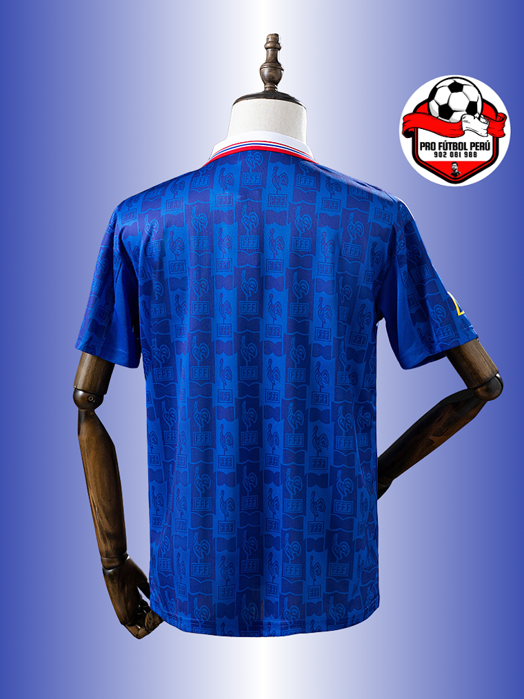 Camiseta local de Francia 1996 2