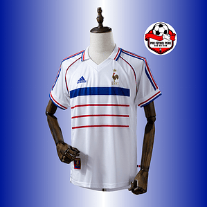 Camiseta visitante de Francia Campeón del Mundo 1998