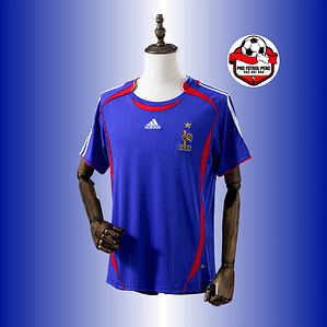 Camiseta local de Francia copa del mundo 2006