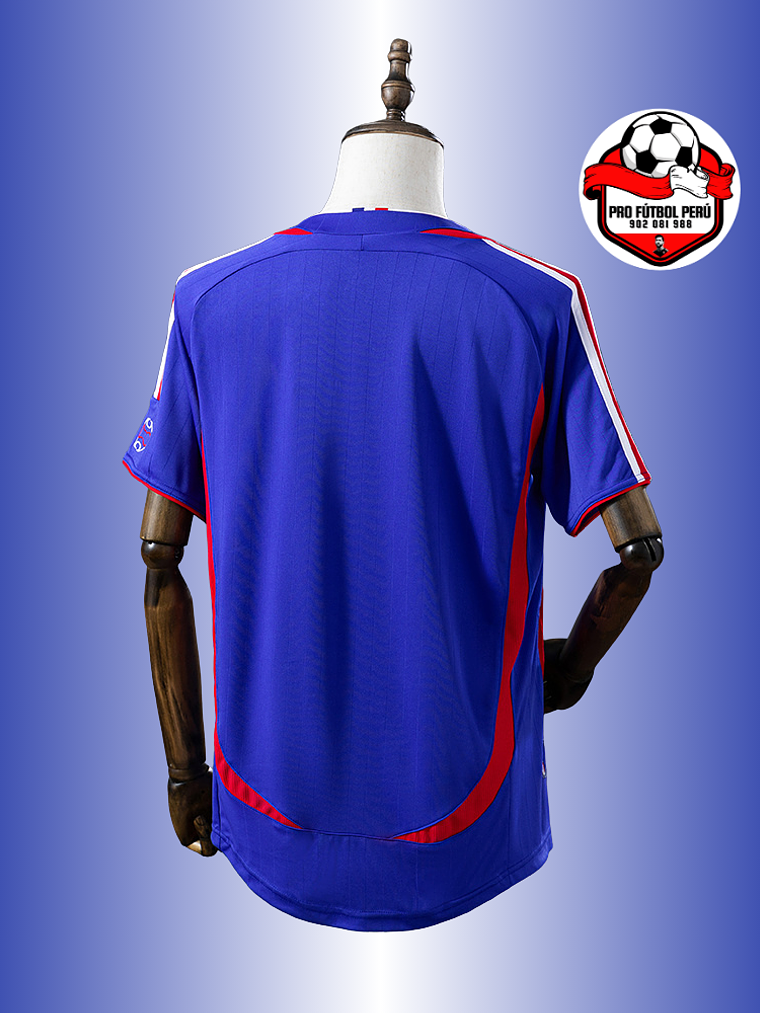 Camiseta local de Francia copa del mundo 2006 2