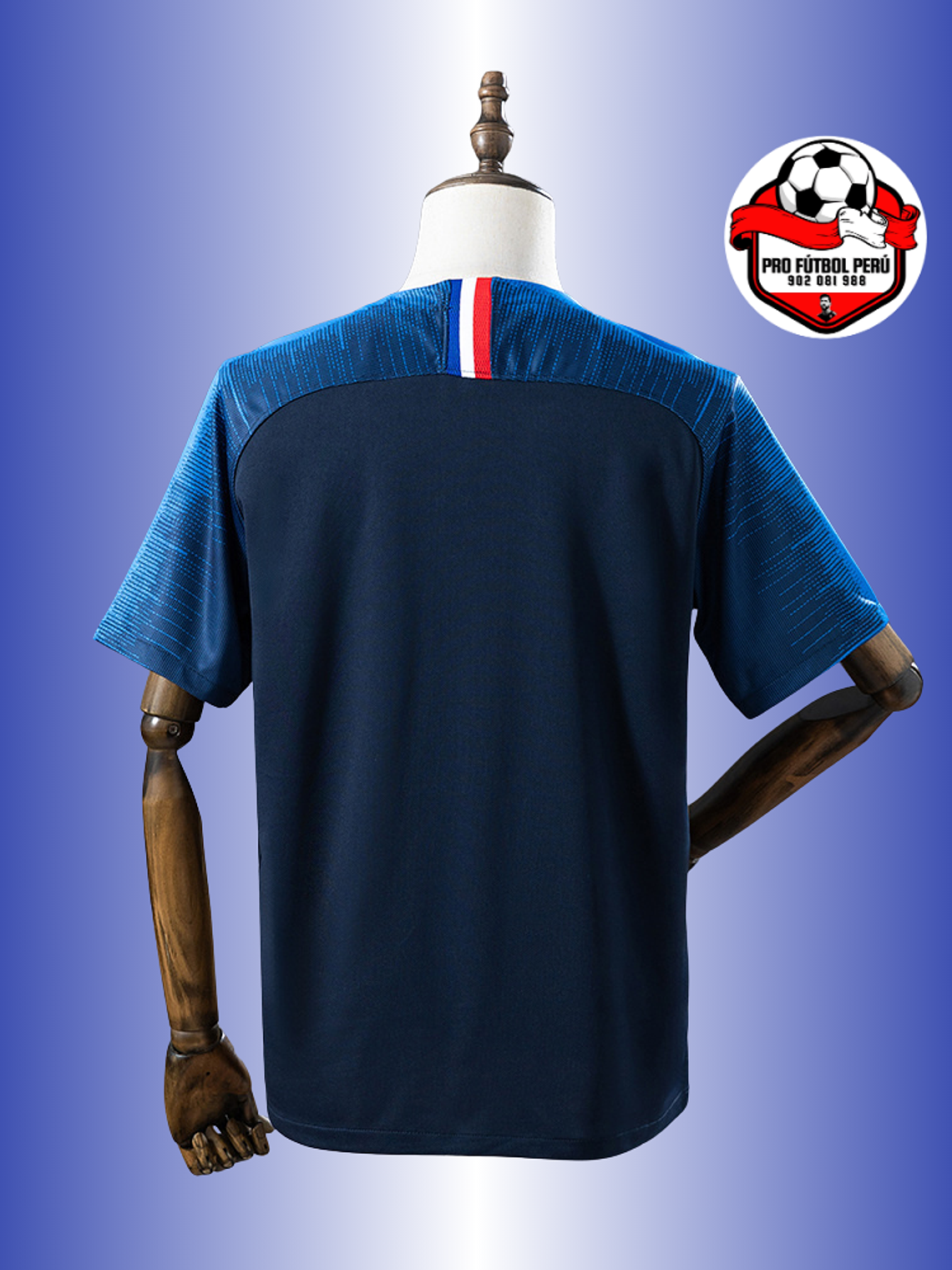 Camiseta local de Francia Campeón del Mundo 2018 2