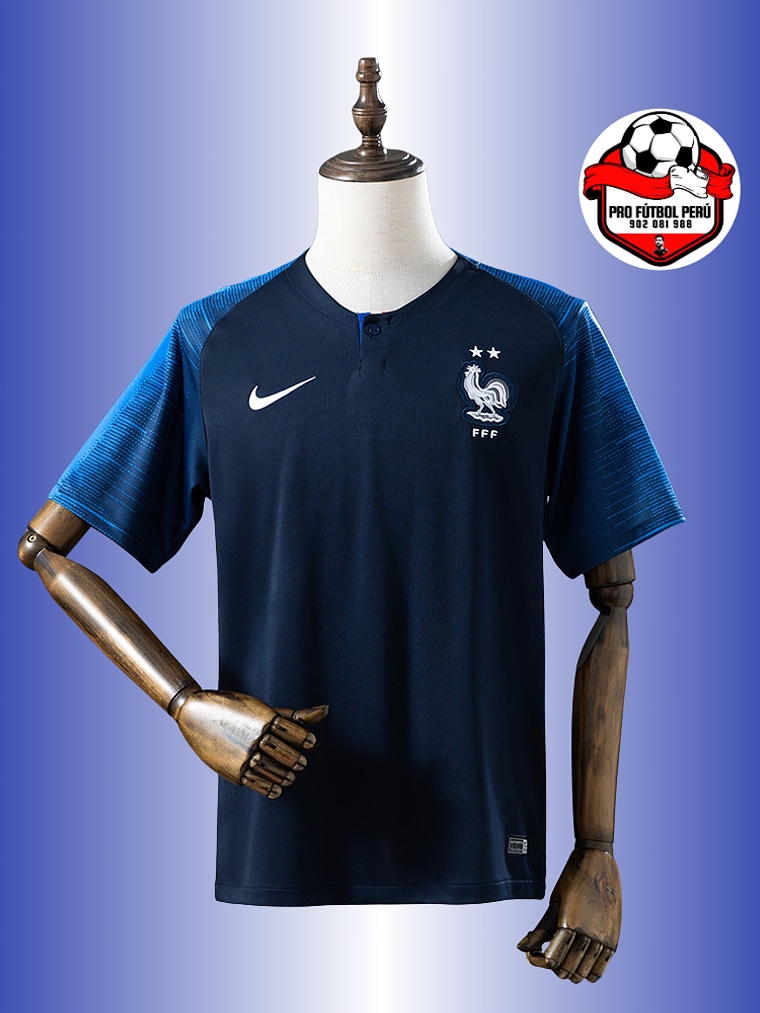 Camiseta local de Francia Campeón del Mundo 2018 1