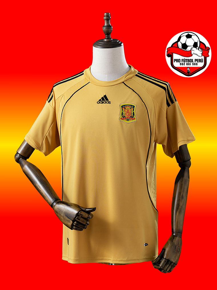 Camiseta visitante de España Eurocopa 2008 1