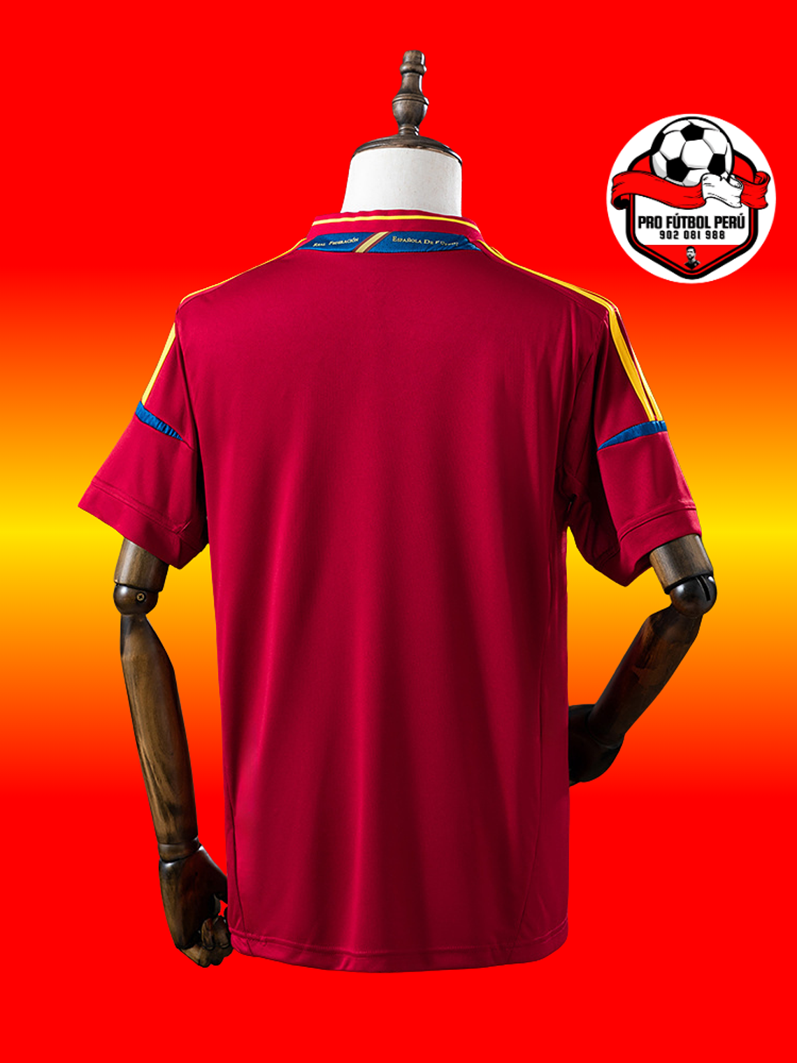 Camiseta local de España Eurocopa 2012 2