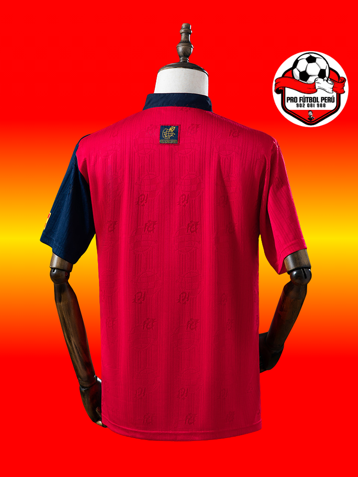 Camiseta local de España 1996 2