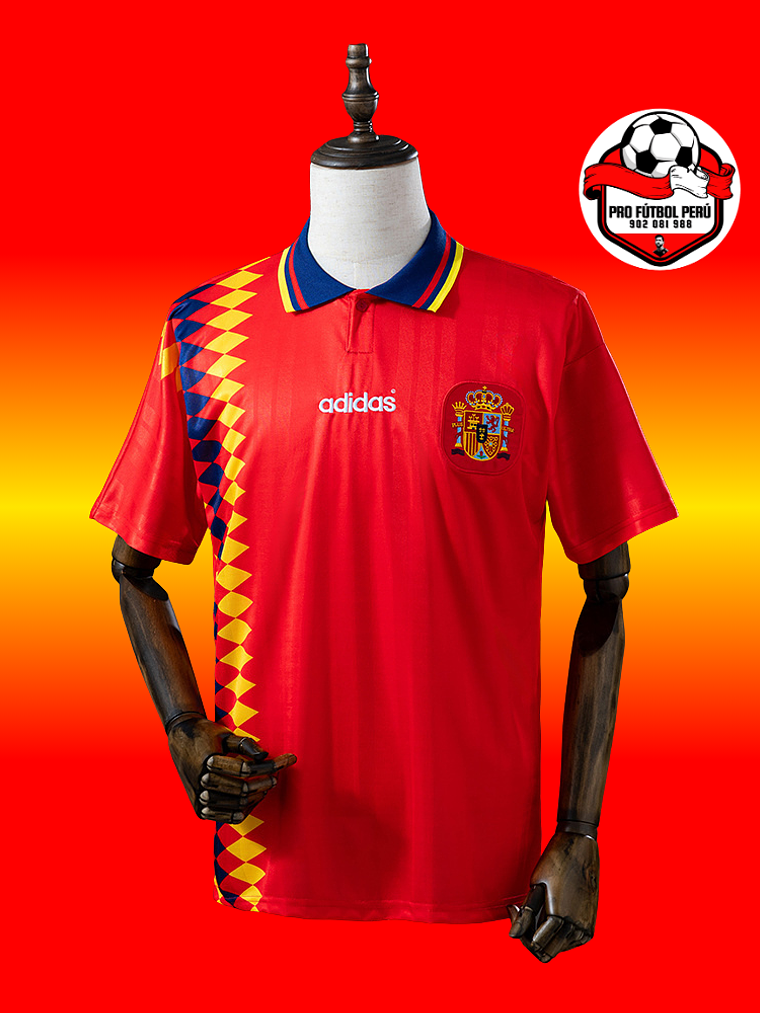 Camiseta local de España copa del mundo 1994 1