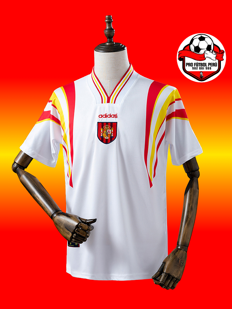 Camiseta visitante de España 1996 1