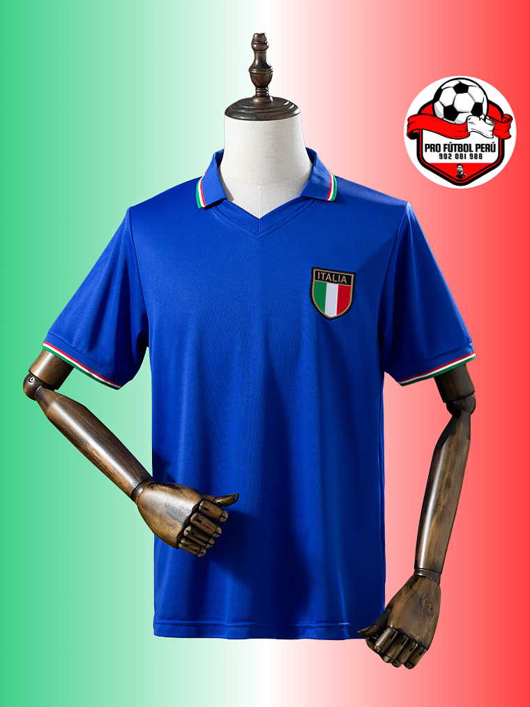 Camiseta local de Italia Campeón del Mundo 1982 1