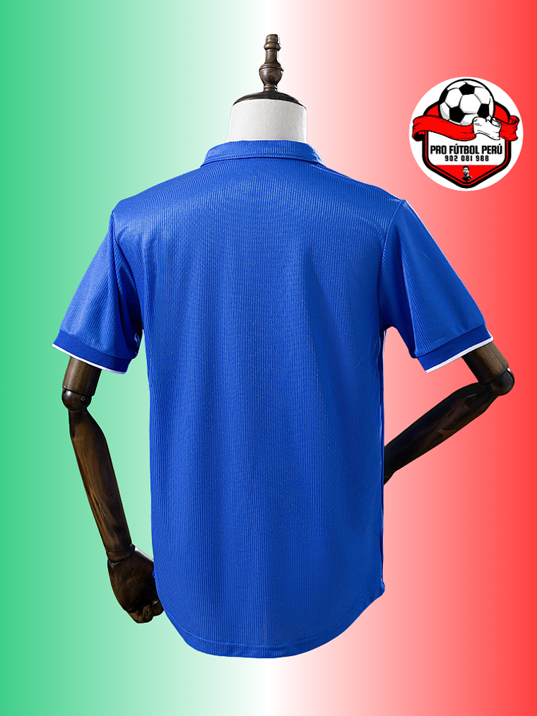 Camiseta local de Italia copa del mundo 1998 2