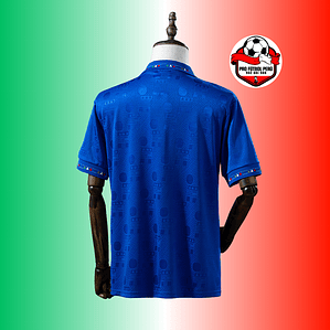 Camiseta local de Italia copa del mundo 1994