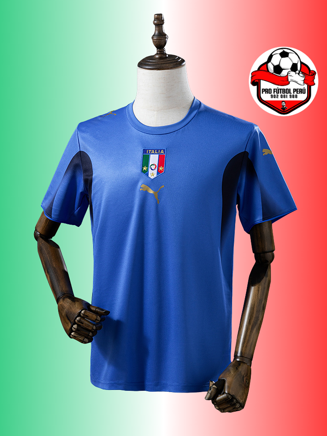 Camiseta local de Italia Campeón del Mundo 2006  1