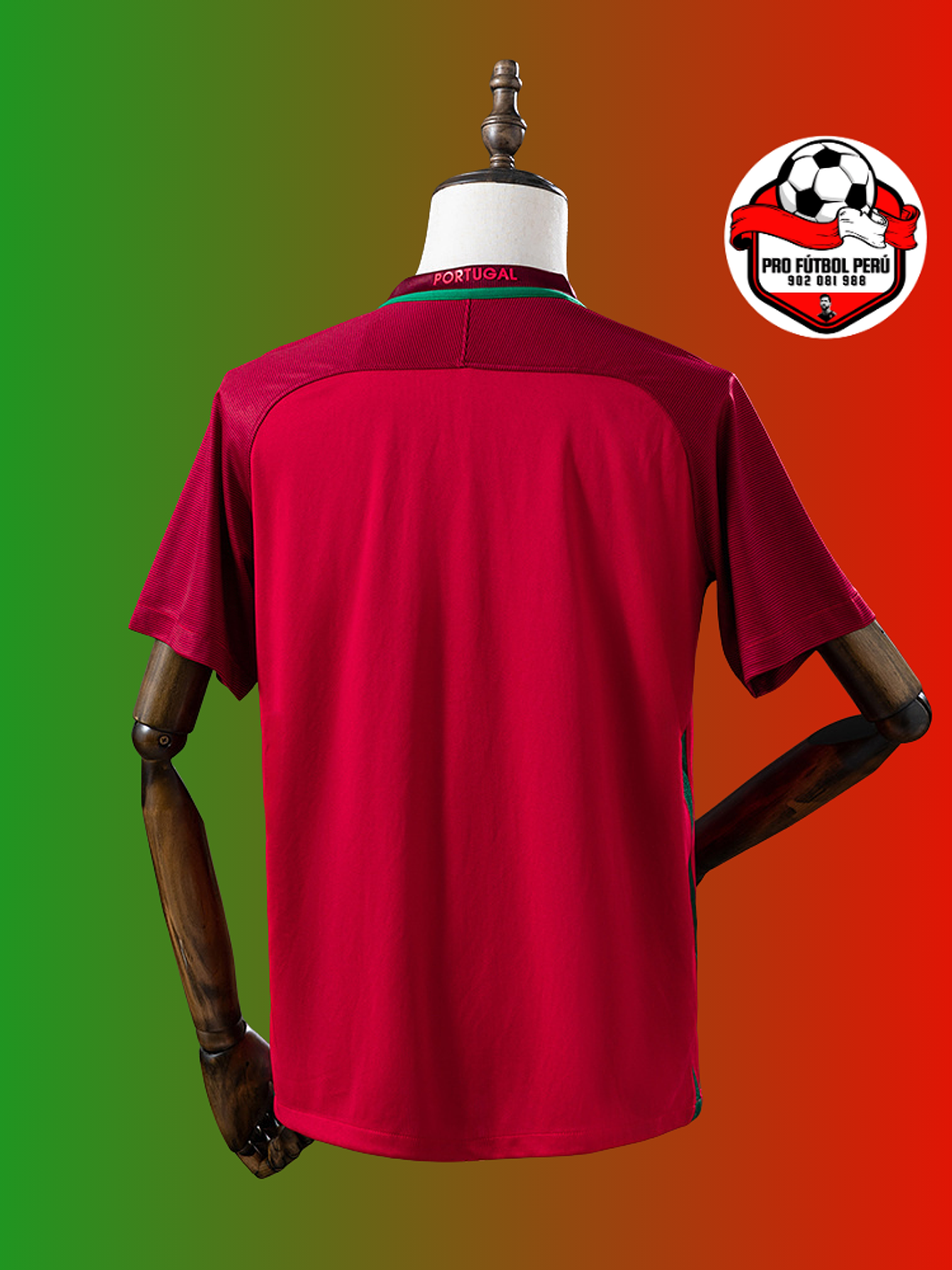 Camiseta local de Portugal Eurocopa 2016 2