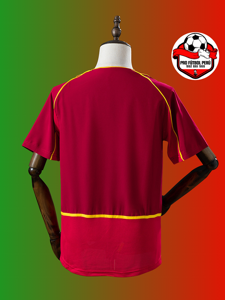 Camiseta local de Portugal copa del mundo 2002 2