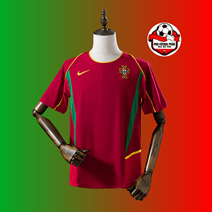 Camiseta local de Portugal copa del mundo 2002
