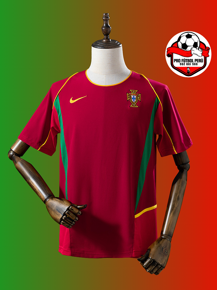 Camiseta local de Portugal copa del mundo 2002 1