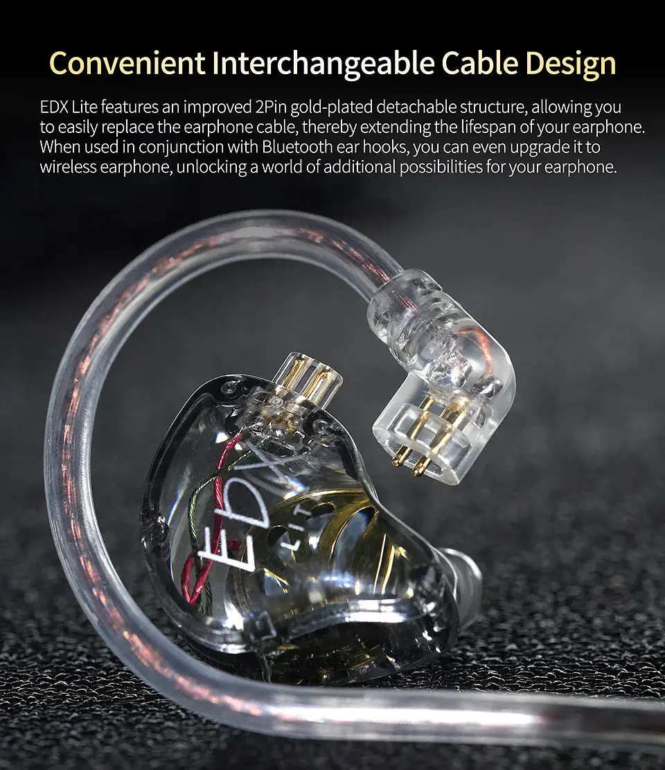 Audífonos In-Ear KZ EDX Lite 1