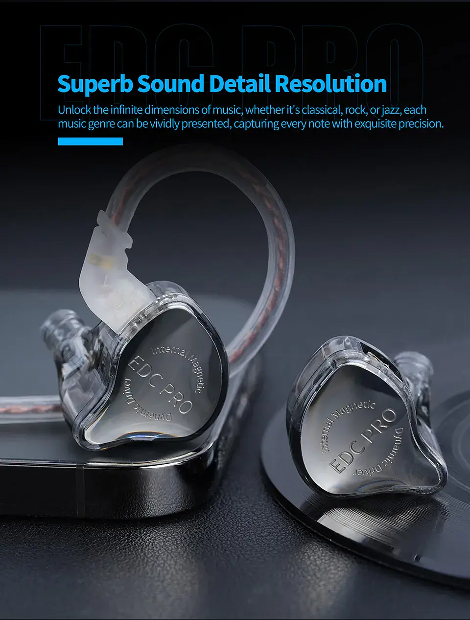 Audífonos In-Ear KZ EDC Pro 1
