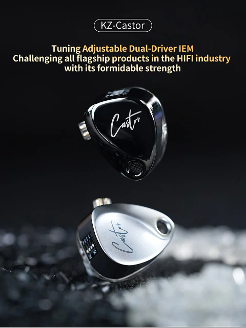 Audífonos In-Ear KZ Castor