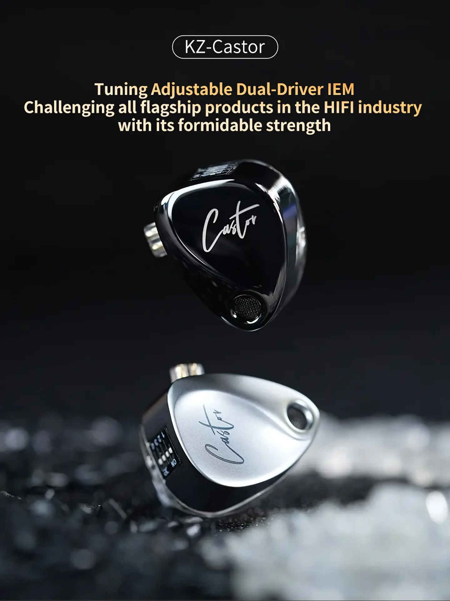 Audífonos In-Ear KZ Castor 1