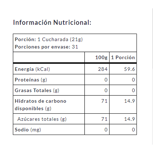 Jarabe de Agave Orgánico 330 ml Manare