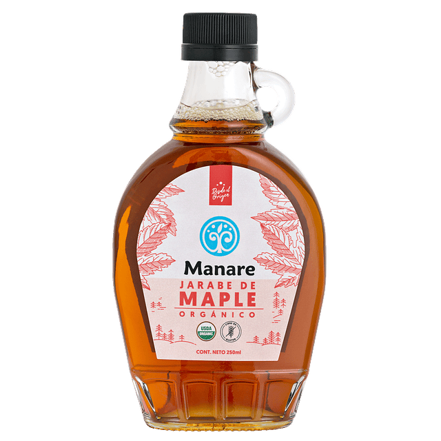 Jarabe de Maple Orgánico 250 ml Manare
