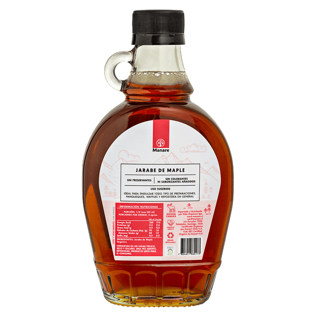 Jarabe de Maple Orgánico 250 ml 