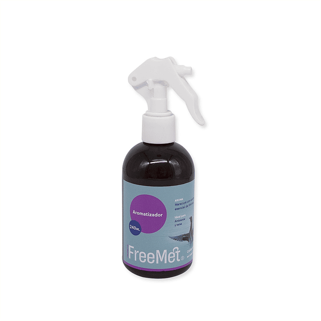 Aromatizador ambientes Maracuya y aceites escenciales de hierbas 240 ml FreeMet