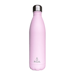 Botella de Acero Inoxidable Pink 750 ml Puur