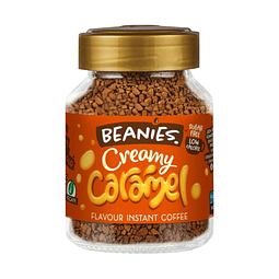 Frasco de Café Instantáneo Creamy Caramel 50 grs Beanies
