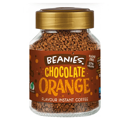 Frasco de Café Instantáneo Chocolate Orange 50 grs Beanies