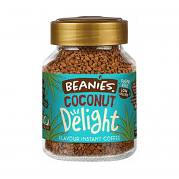 Frasco de Café Instantáneo Coconut Delight 50 grs Beanies