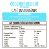 Frasco de Café Instantáneo Coconut Delight 50 grs Beanies