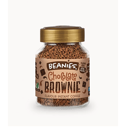 Frasco de Café Instantáneo Chocolate Brownie 50 grs Beanies