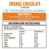 Frasco de Café Instantaneo Descafeinado Chocolate Naranja Beanies