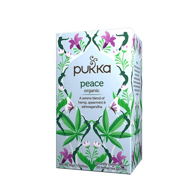 Té orgánico Relajante Peace 20 bolsitas Pukka