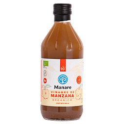 Vinagre de Manzana Orgánico 500 ml Manare