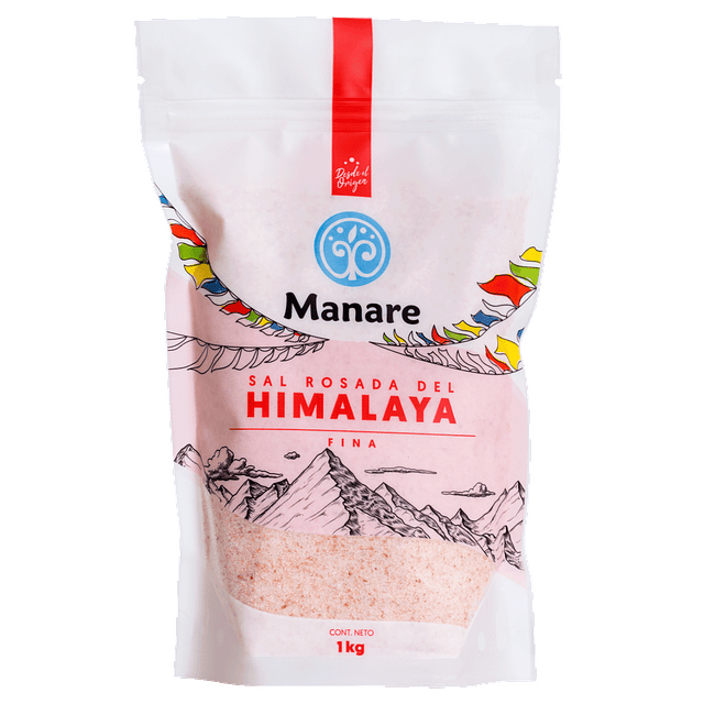 Bolsa Sal Rosada del Himalaya Fina 1000 grs Manare