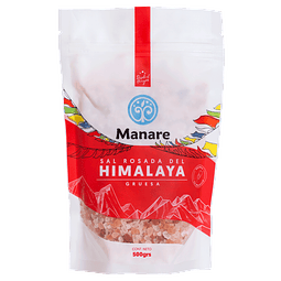 Bolsa Sal Rosada del Himalaya Gruesa 500 grs Manare
