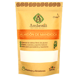 Almidón de Mandioca 500 gr Ambrosia 