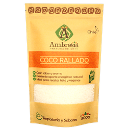 Coco Rallado Natural 300 gr Ambrosia