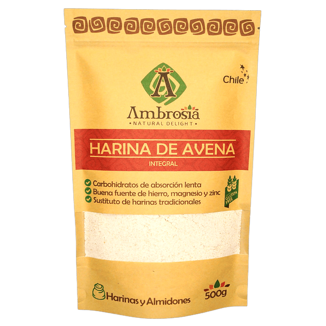 Harina de Avena 500 gr Ambrosia 