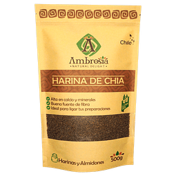 Harina de Chia 500 gr Ambrosia