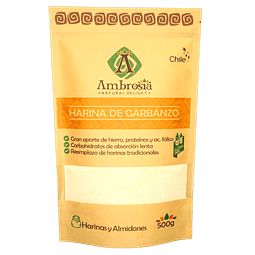 Harina de Garbanzos 500 gr Ambrosia