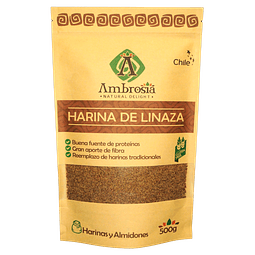 Harina de Linaza 500 gr Ambrosia 